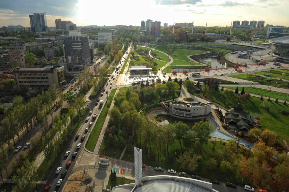 Проспект Мира в Донецке. Фото: Валерий Дед