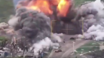Взрыв склада БК РФ. Фото: кадр из видео