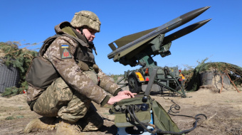 MIM-23 Hawk во время работы. Фото: Воздушные Силы ВСУ